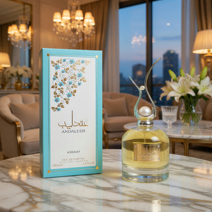 Asdaaf Andaleeb by Lattafa, 3.4 oz EDP Spray for Men