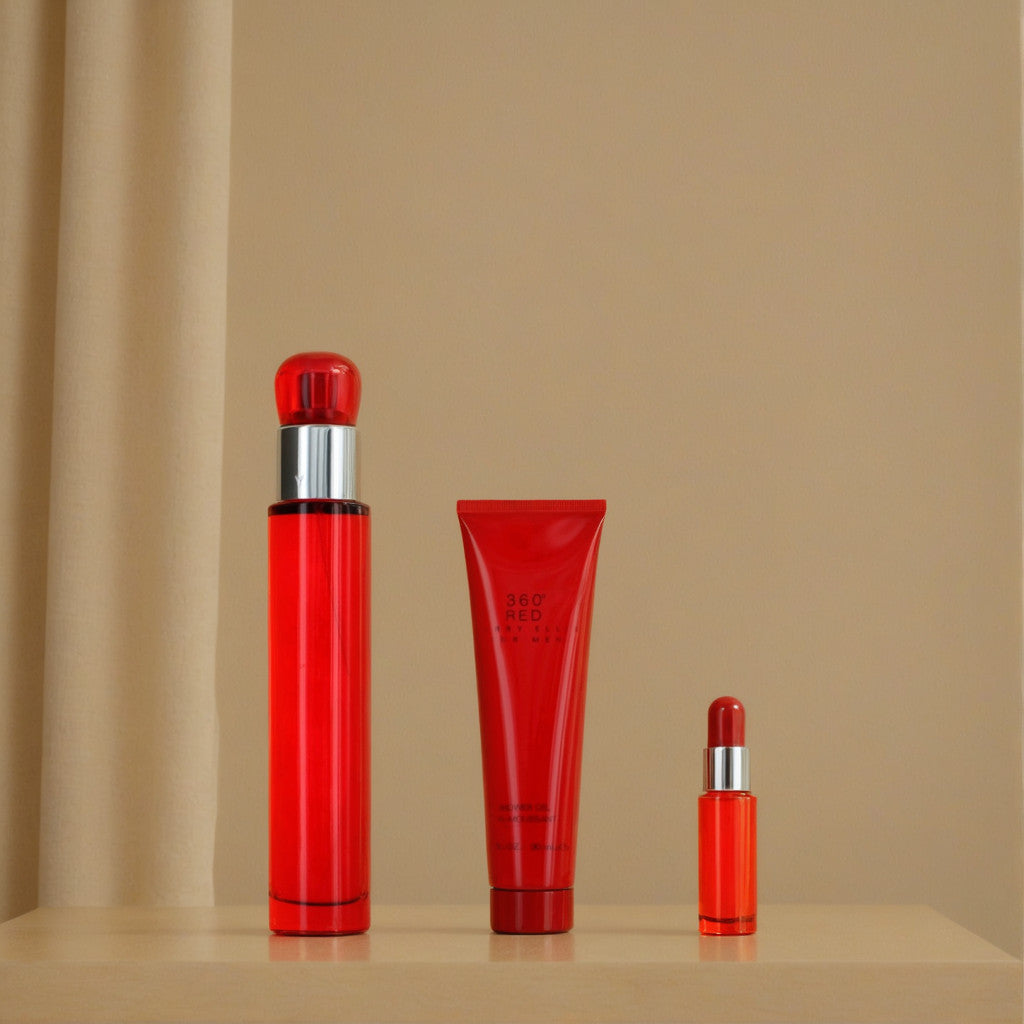 Perry Ellis 360 Red by Perry Ellis, 3 Piece Gift Set for Men