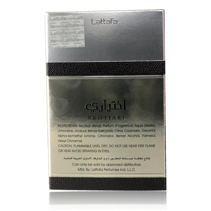 Ekhtiari by Lattafa, 3.4 oz EDP Spray for Unisex