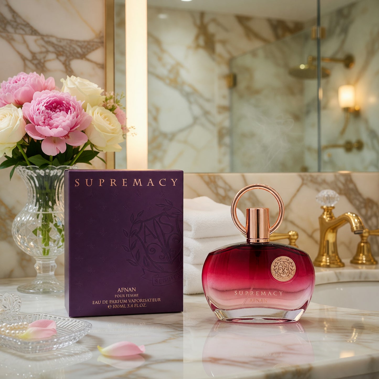 Supremacy Purple by Afnan, 3.4 oz EDP Spray for Women