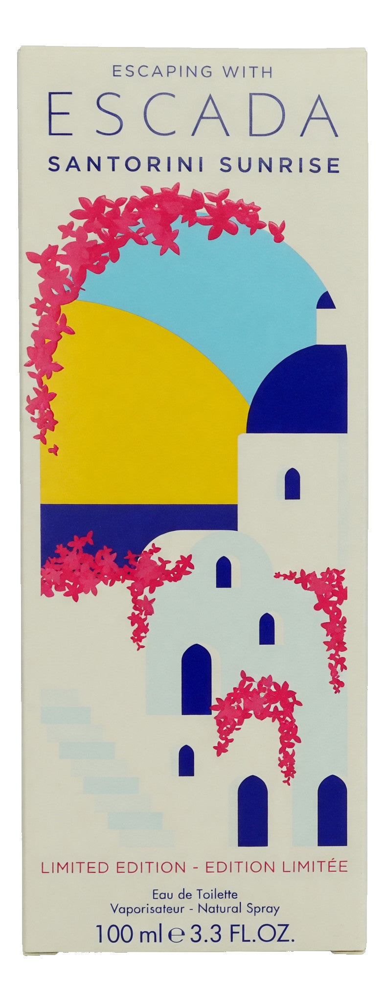 Escaping with Escada Santorini Sunrise by Escada, 3.3oz EDT Spray women