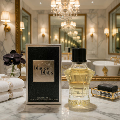 Black is Black for Her by NuParfums, 3.4 oz EDP Spray for Women