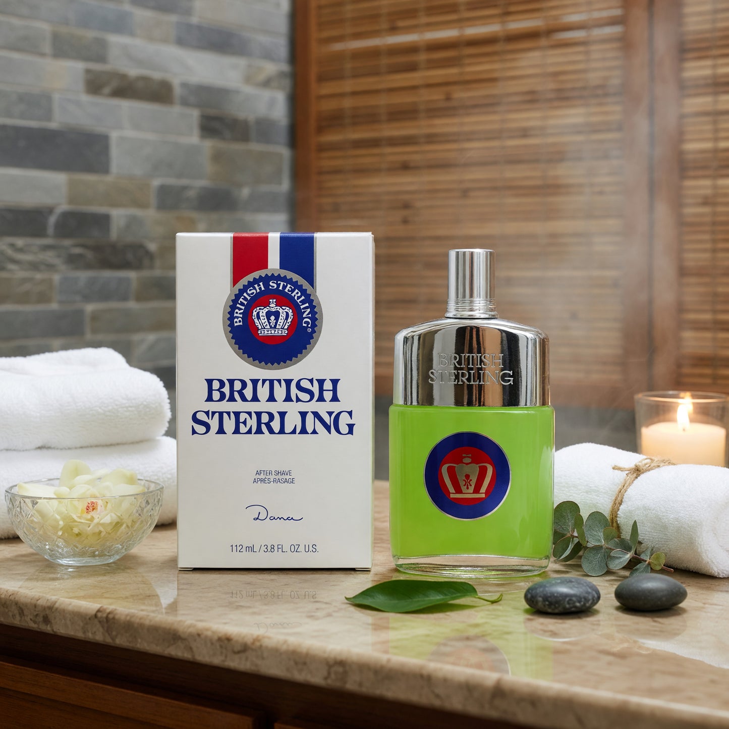 British Sterling by Dana, 3.8 oz After Shave for Men