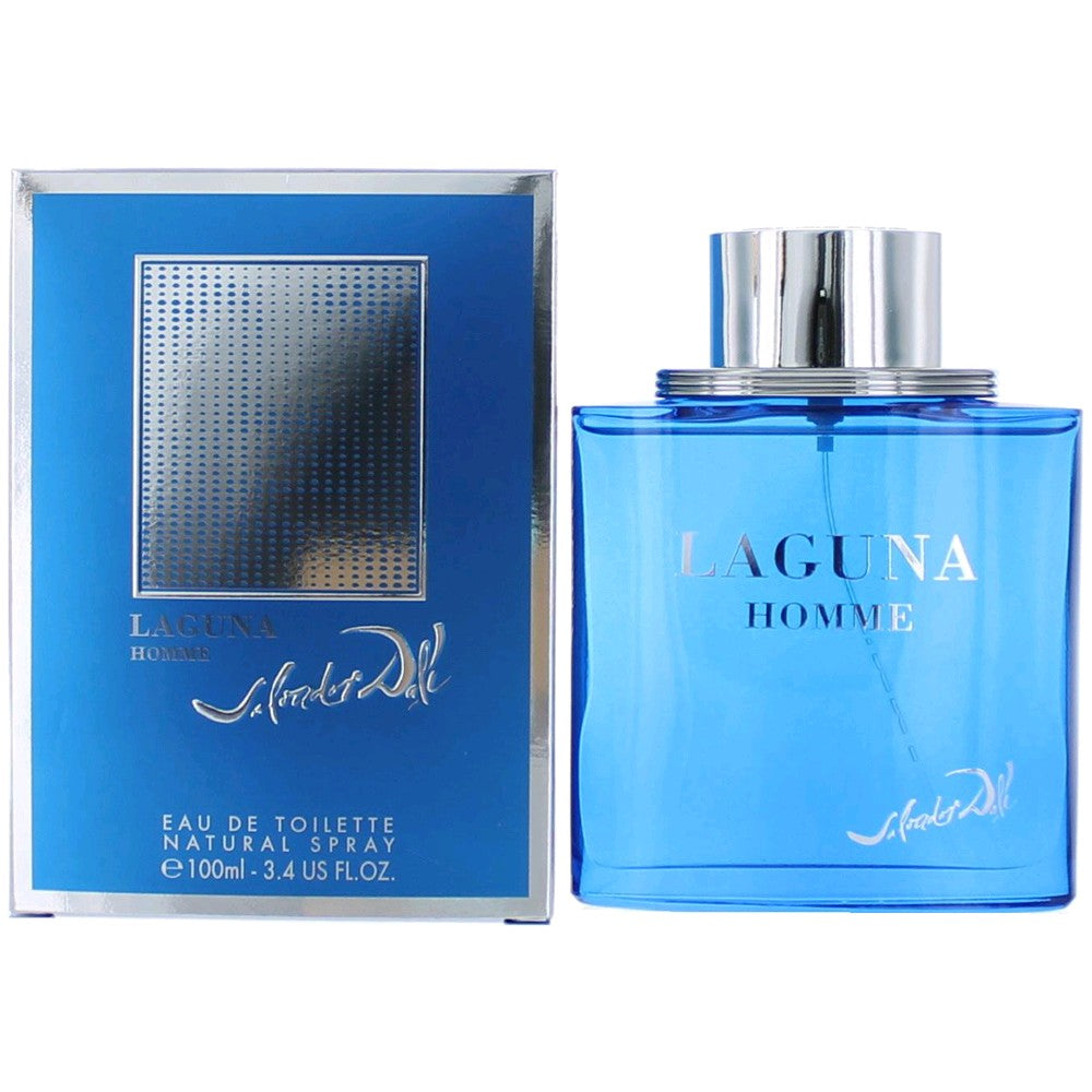 Laguna Homme by Salvador Dali, 3.4 oz EDT Spray for Men