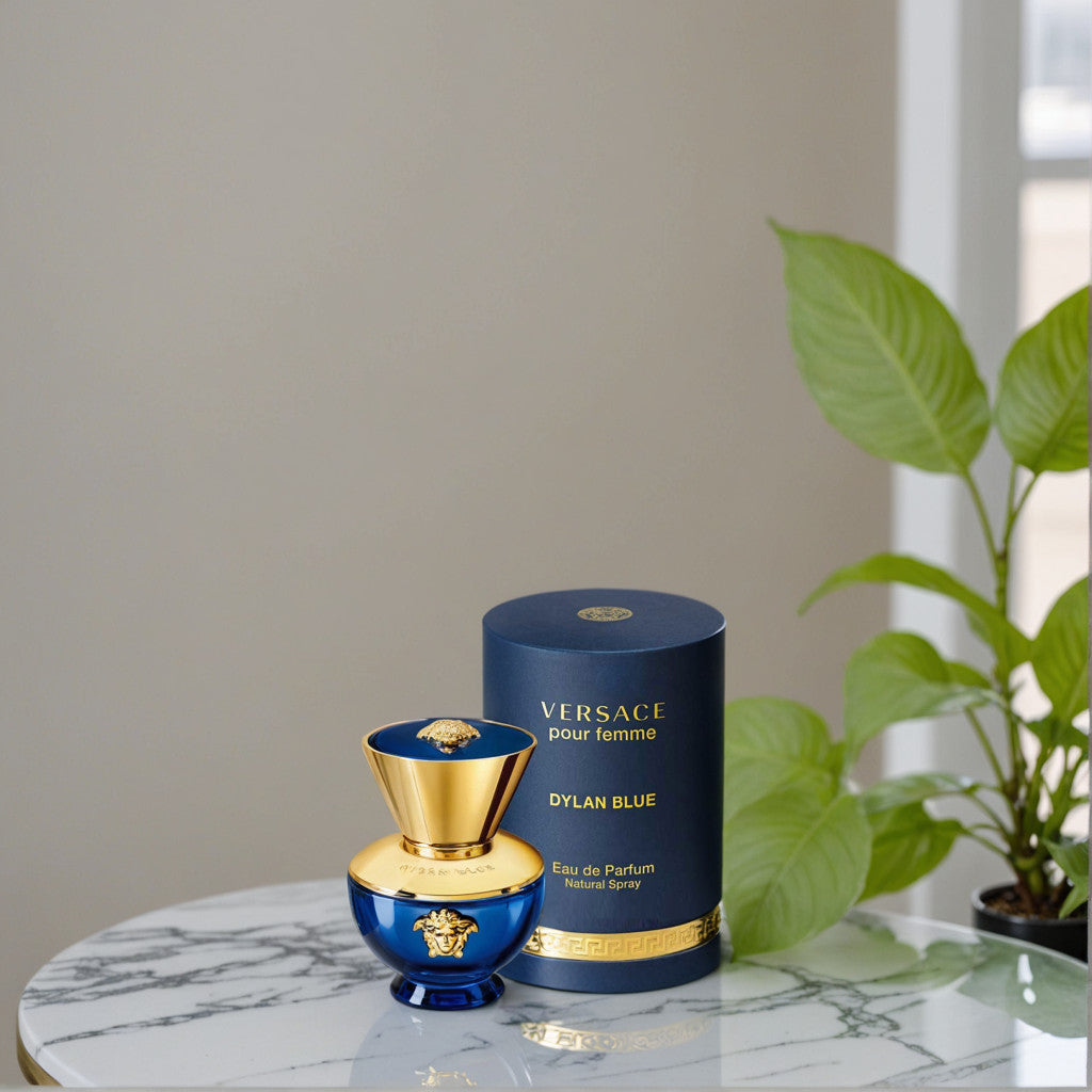 Versace Pour Femme Dylan Blue by Versace, 3.4 oz EDP Spray for Women