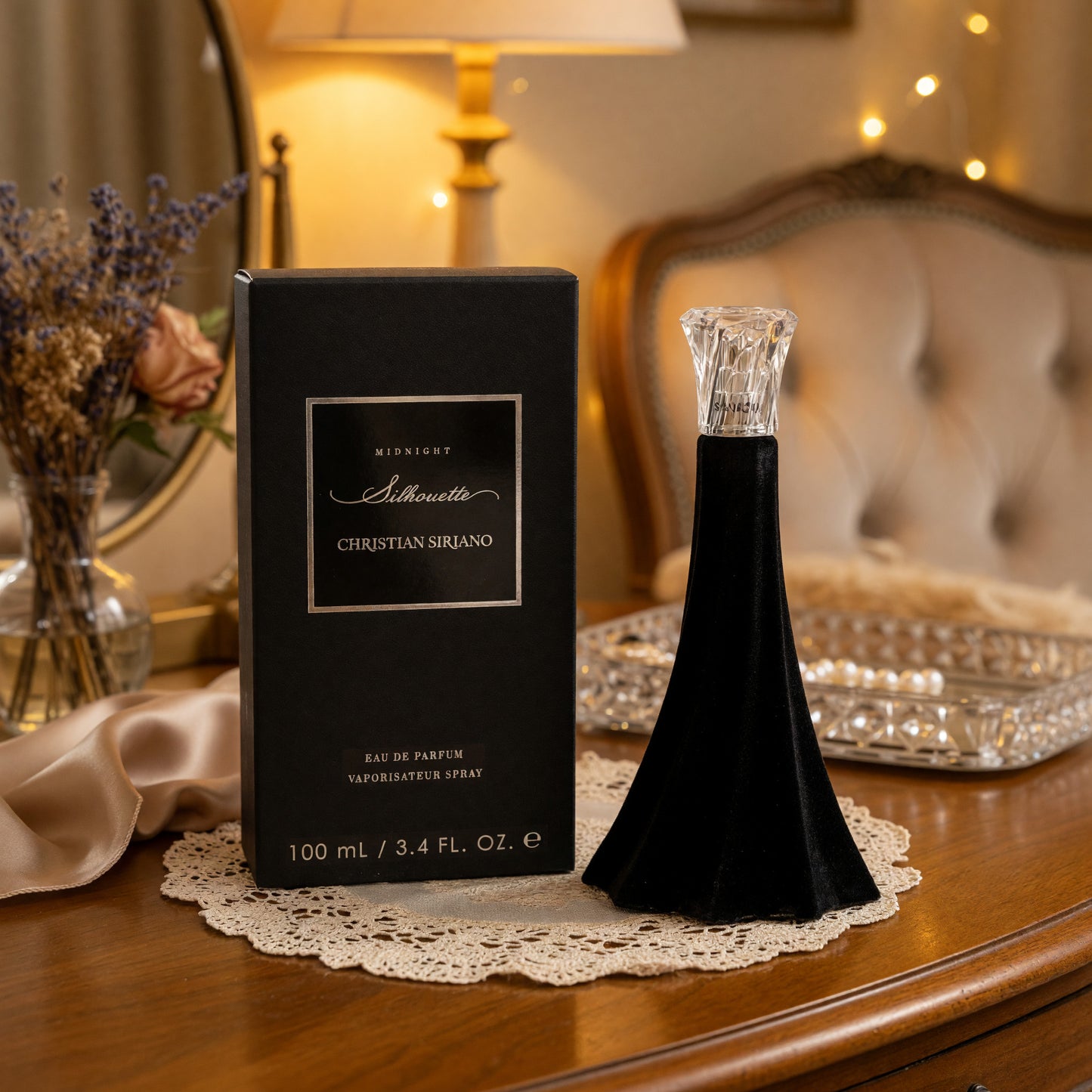Midnight Silhouette by Christian Siriano, 3.4 oz EDP Spray for Women