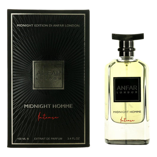 London Midnight Intense by Anfar, 3.4oz Extrait de Parfum Spray men