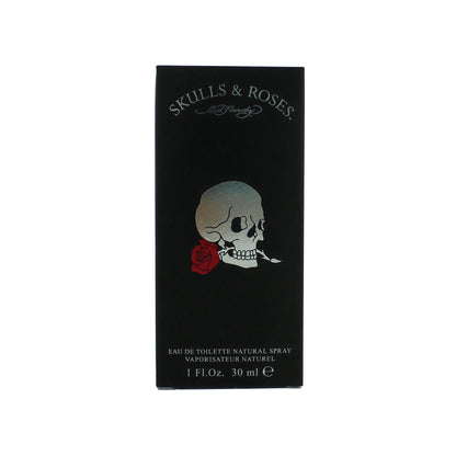 Ed Hardy Skulls & Roses by Ed Hardy, 1 oz EDT Spray for Men