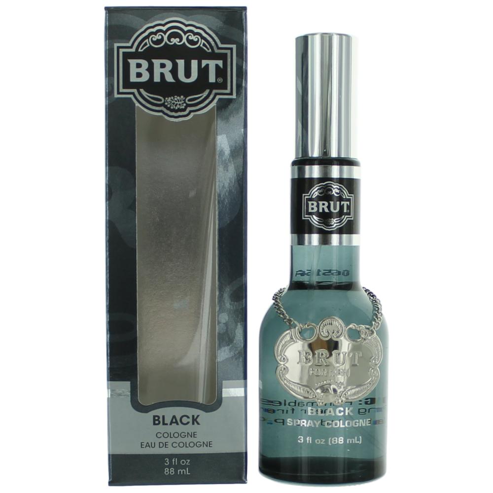 Brut Black by Brut, 3 oz Cologne Spray for Men