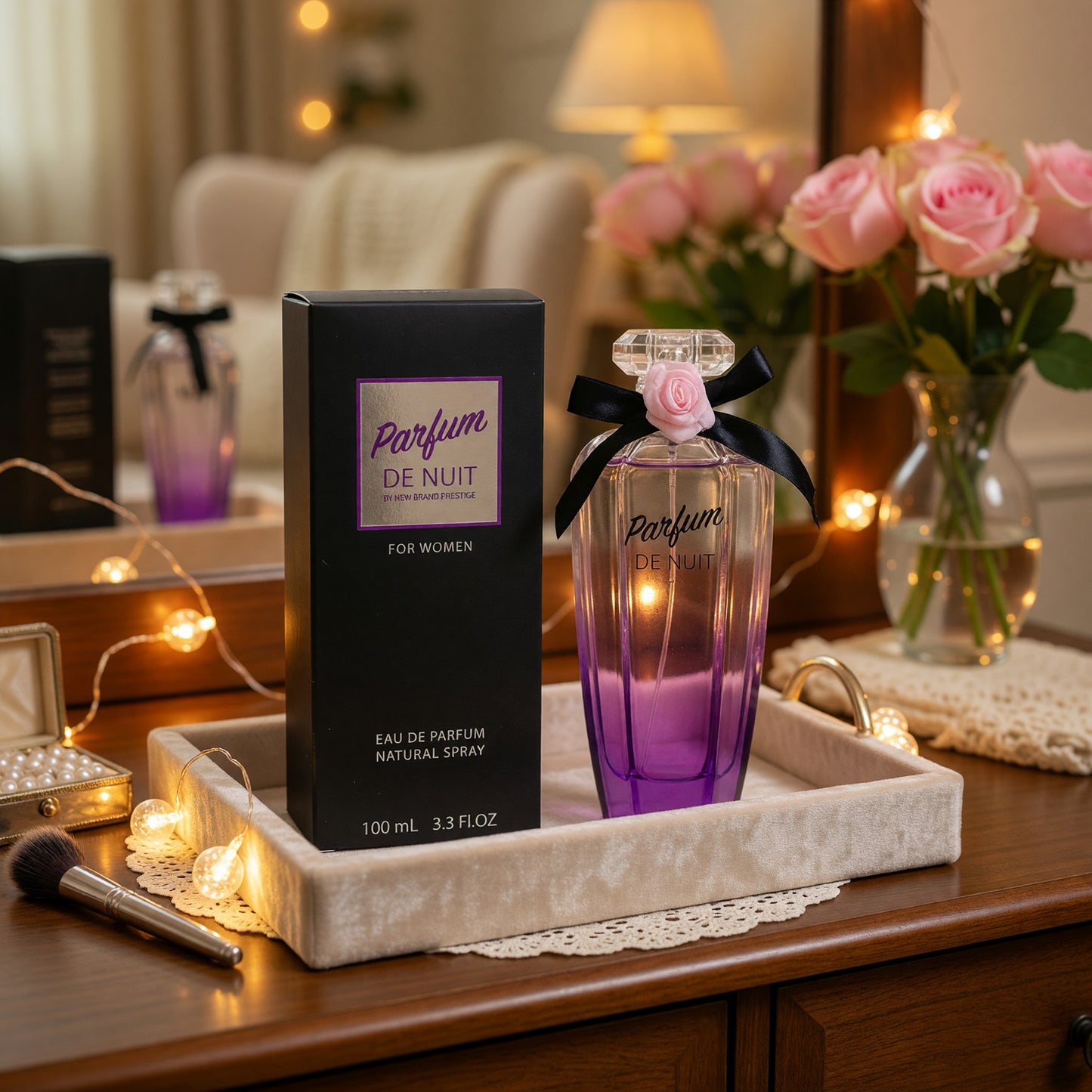 Parfum De Nuit  by New Brand, 3.3 oz EDP Spray for Women