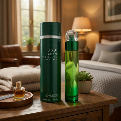 Perry Ellis 360 Green by Perry Ellis, 3.4 oz EDT Spray for Men