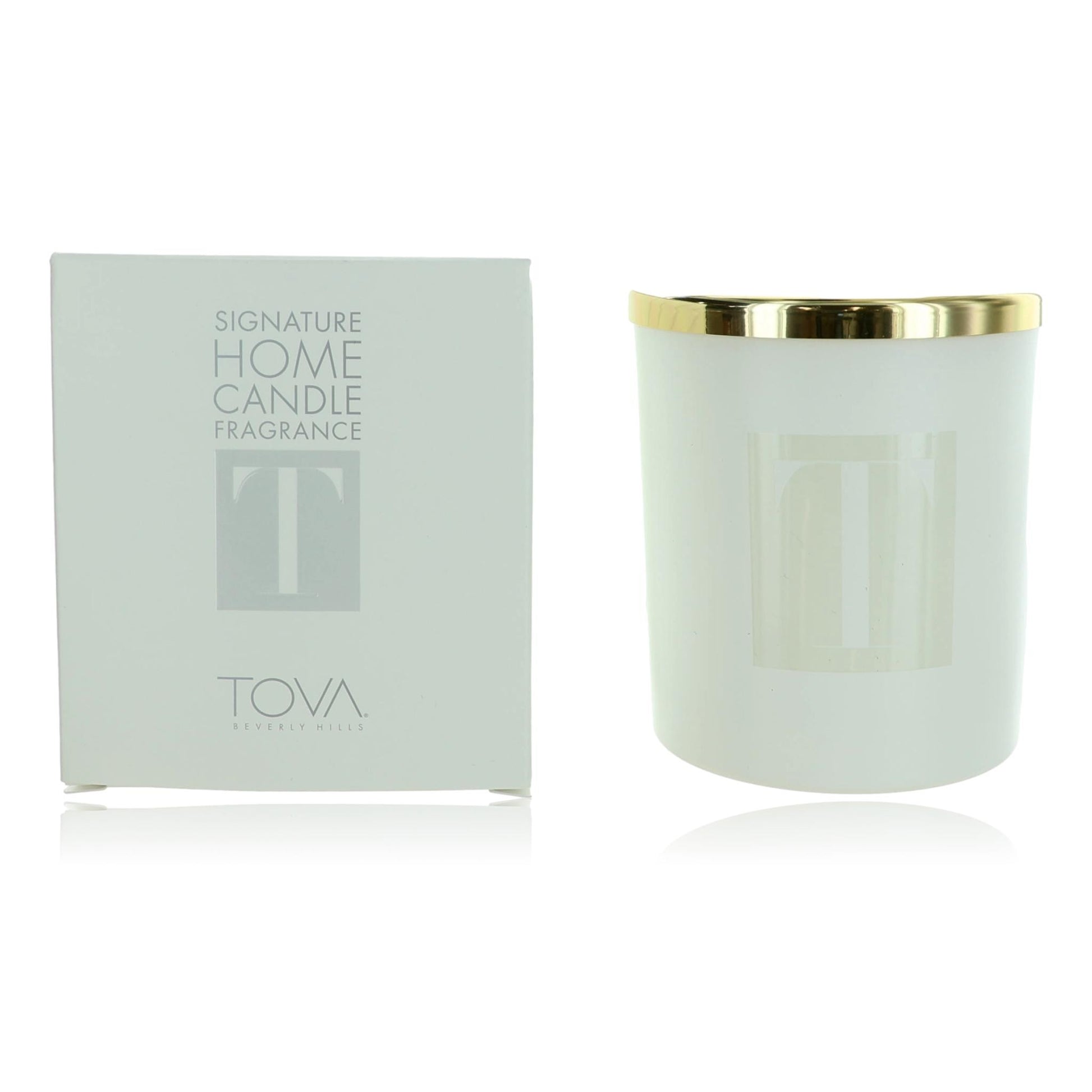 Tova Signature Home Candle by Tova, 8oz Soy Blend Candle  - Tova Signature