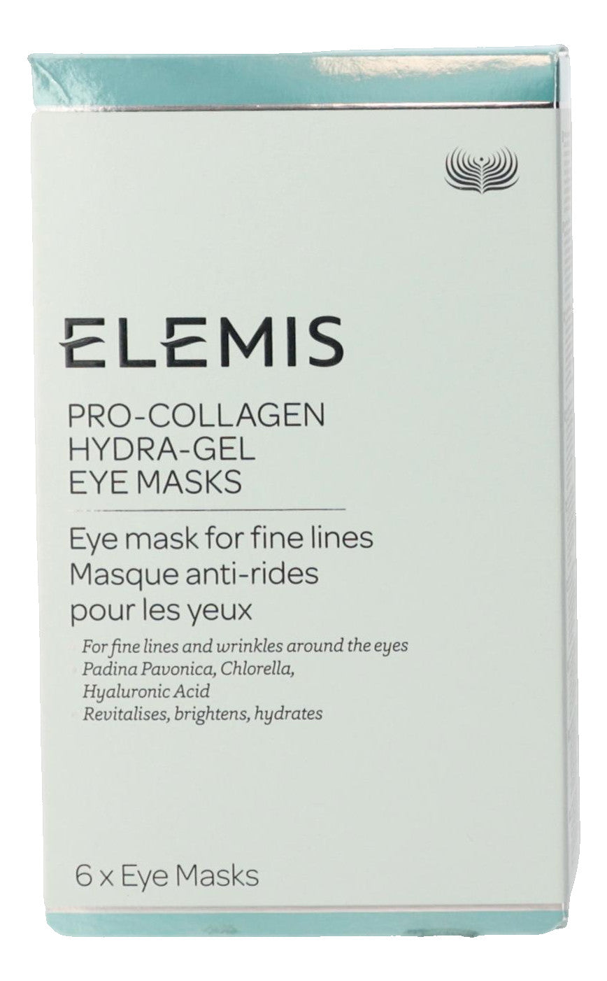 Elemis Pro-Collagen Hydra Gel Eye Masks by Elemis, - 6 Pack 