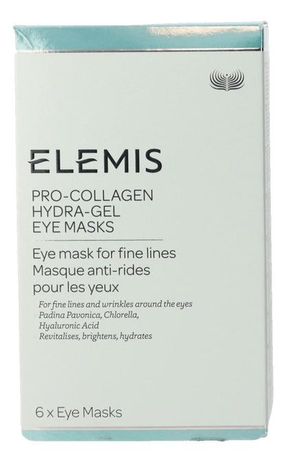Elemis Pro-Collagen Hydra Gel Eye Masks by Elemis, - 6 Pack 