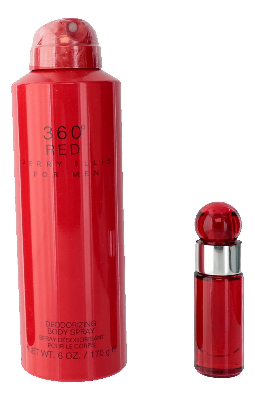 Perry Ellis 360 Red by Perry Ellis, 4 Piece Gift Set for Men