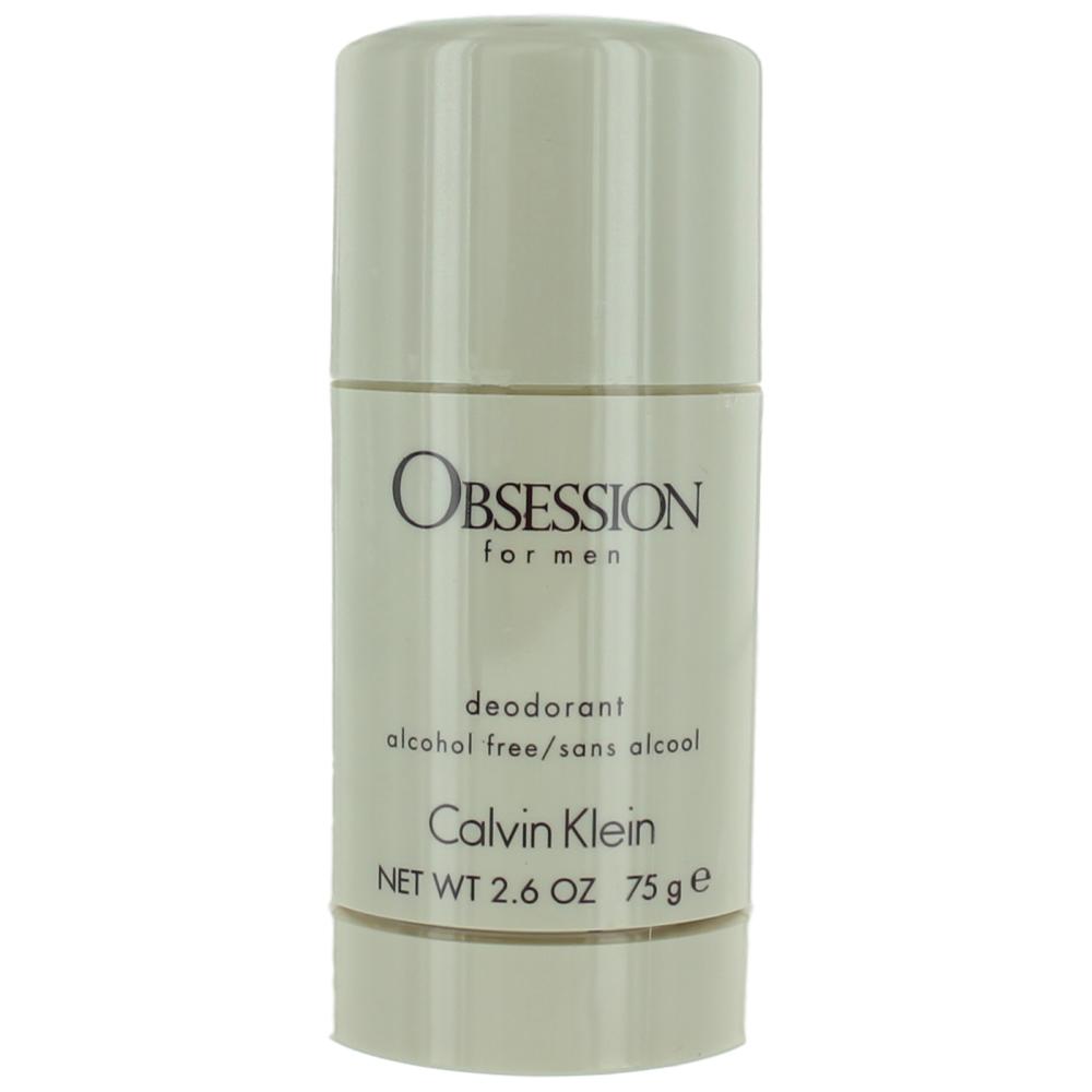Obsession by Calvin Klein, 2.6 oz Deodorant Stick for Men