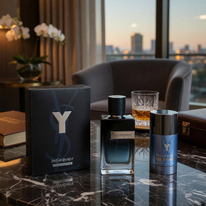 Y by Yves Saint Laurent, 2 Piece Gift Set for Men with Deodorant 