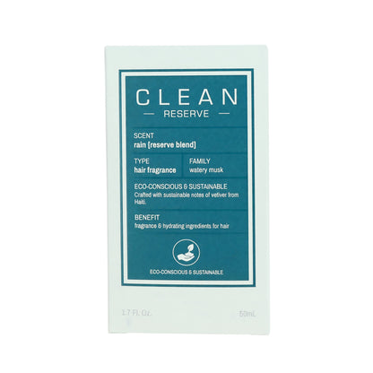 Clean Rain Reserve Blend by D'lish, 1.7 oz Hair Fragrance For Women  