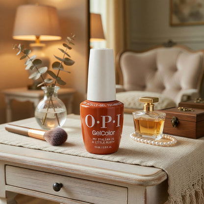 OPI Gel Nail Polish by OPI, 0.5oz Gel Color - My Italian Is a Little Rusty - My Italian Is a Little Rusty