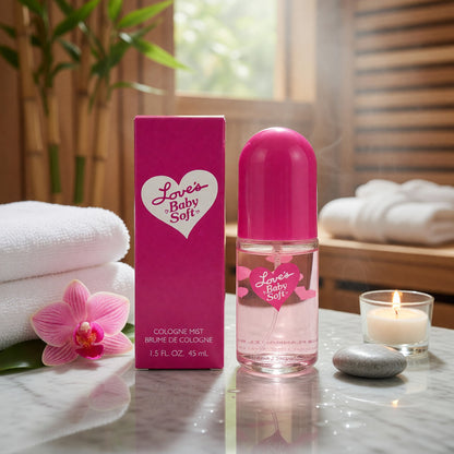 Loves Baby Soft by Dana, 1.5 oz Cologne Mist for Women