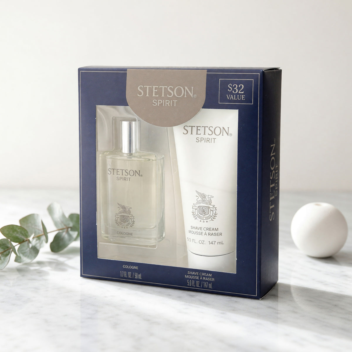  Stetson Spirit by Coty, 2 Piece Set for Men
