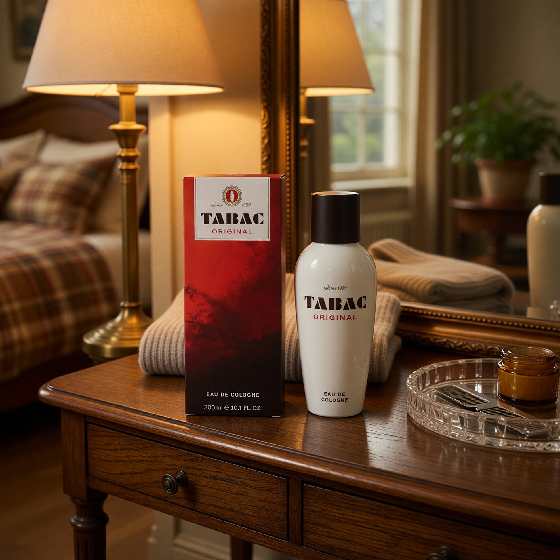 Tabac by Maurer & Wirtz, 10.1 oz Eau De Cologne Splash (Pour) for men