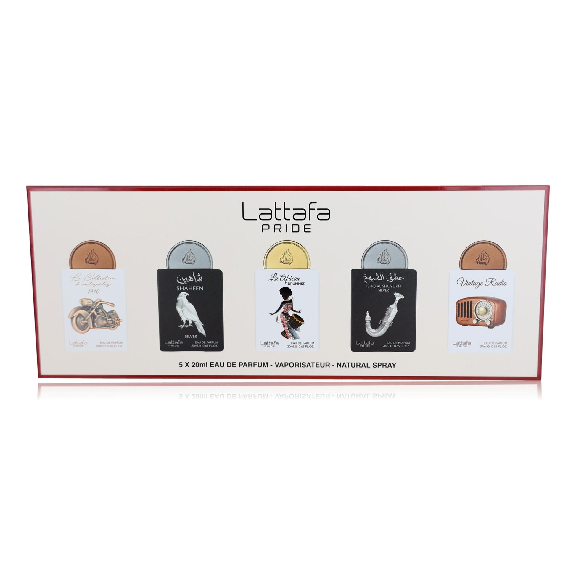 Lattafa Pride Collection No.5 by Lattafa, 5 Piece Set for Unisex