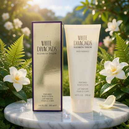 White Diamonds by Elizabeth Taylor, 6.8oz Perfumed Body Lotion women