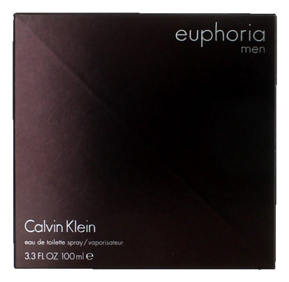 Euphoria by Calvin Klein, 3.3 oz EDT Spray for Men