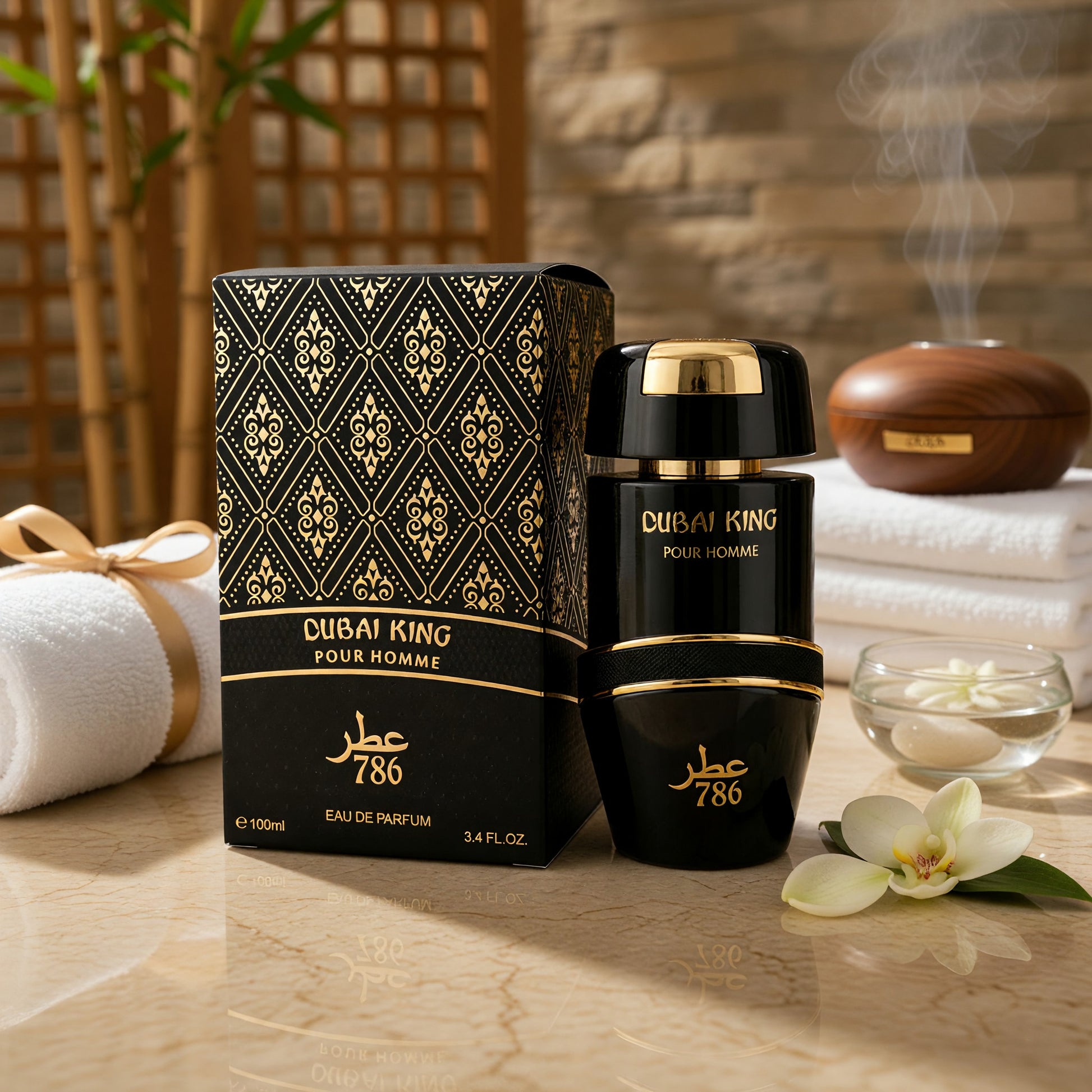 Dubai King by Jo Milano, 3.4 oz EDP for Men 