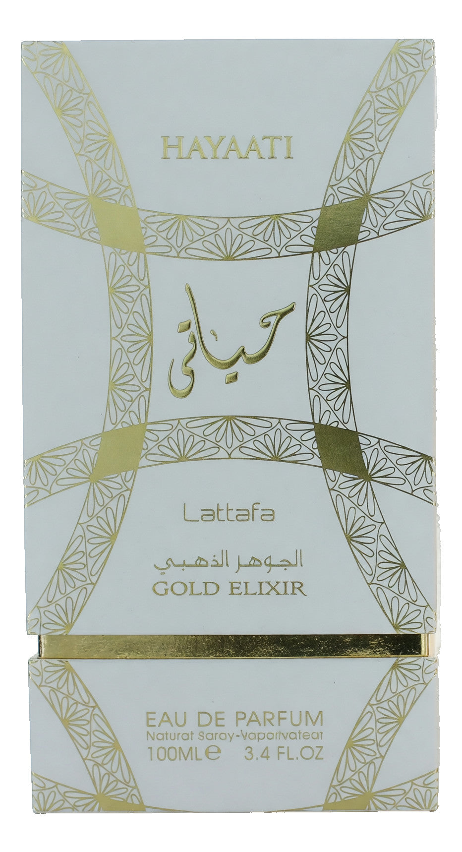 Hayaati Gold Elixir by Lattafa, 3.4 oz EDP Spray for Unisex