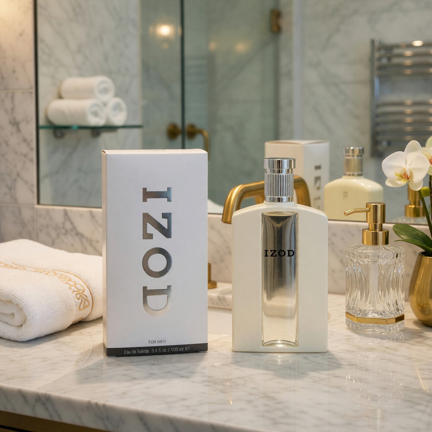 Izod White by Izod, 3.4 oz EDT Spay for Men