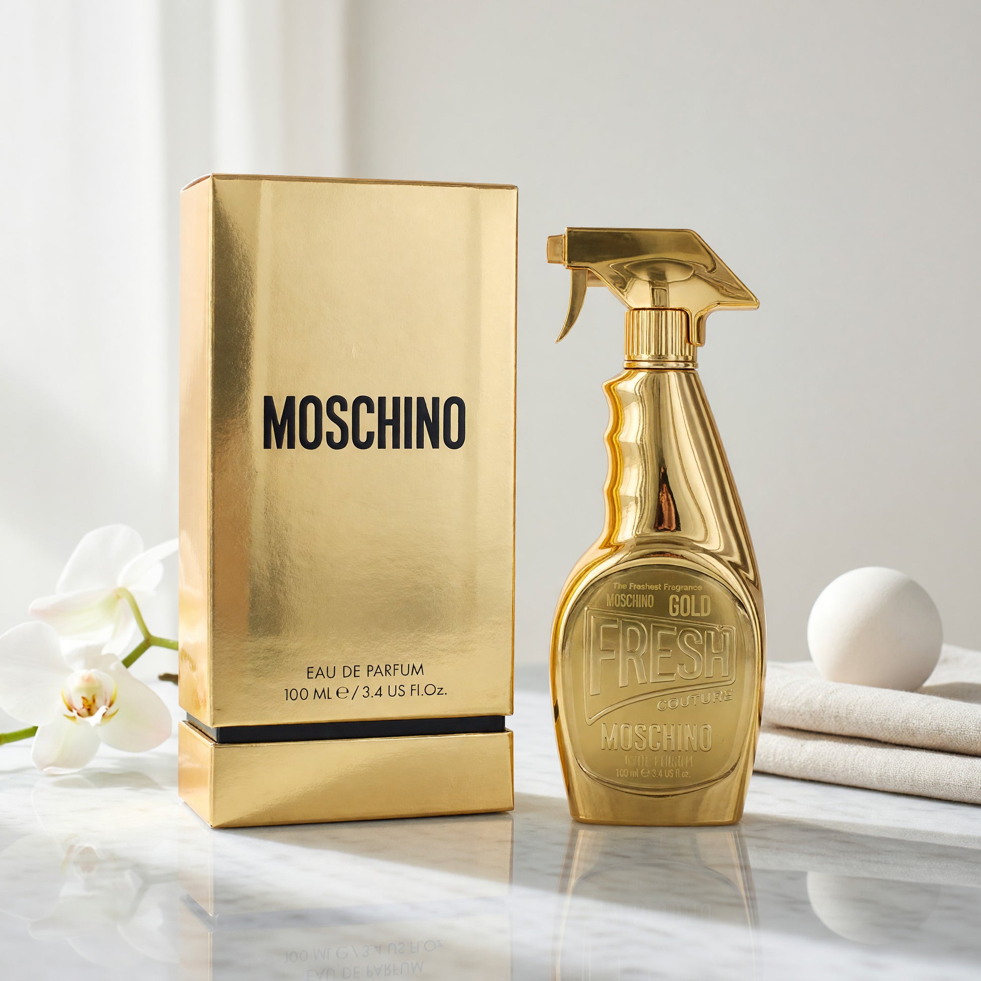 Moschino Gold Fresh Couture by Moschino, 3.4 oz EDP Spray for Women