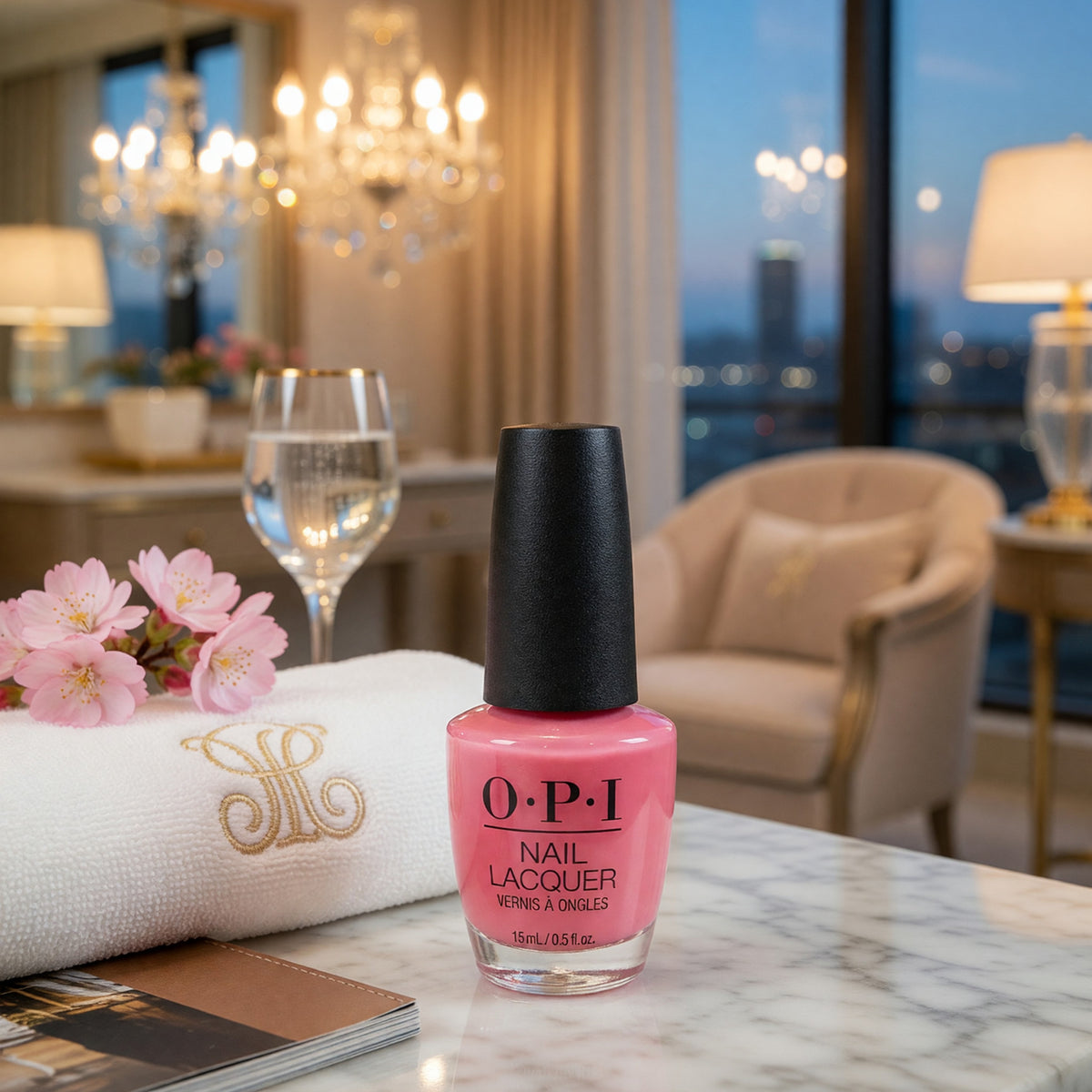 OPI Nail Lacquer by OPI, 0.5 oz Nail Color - Bubblegum Goth - Bubblegum Goth