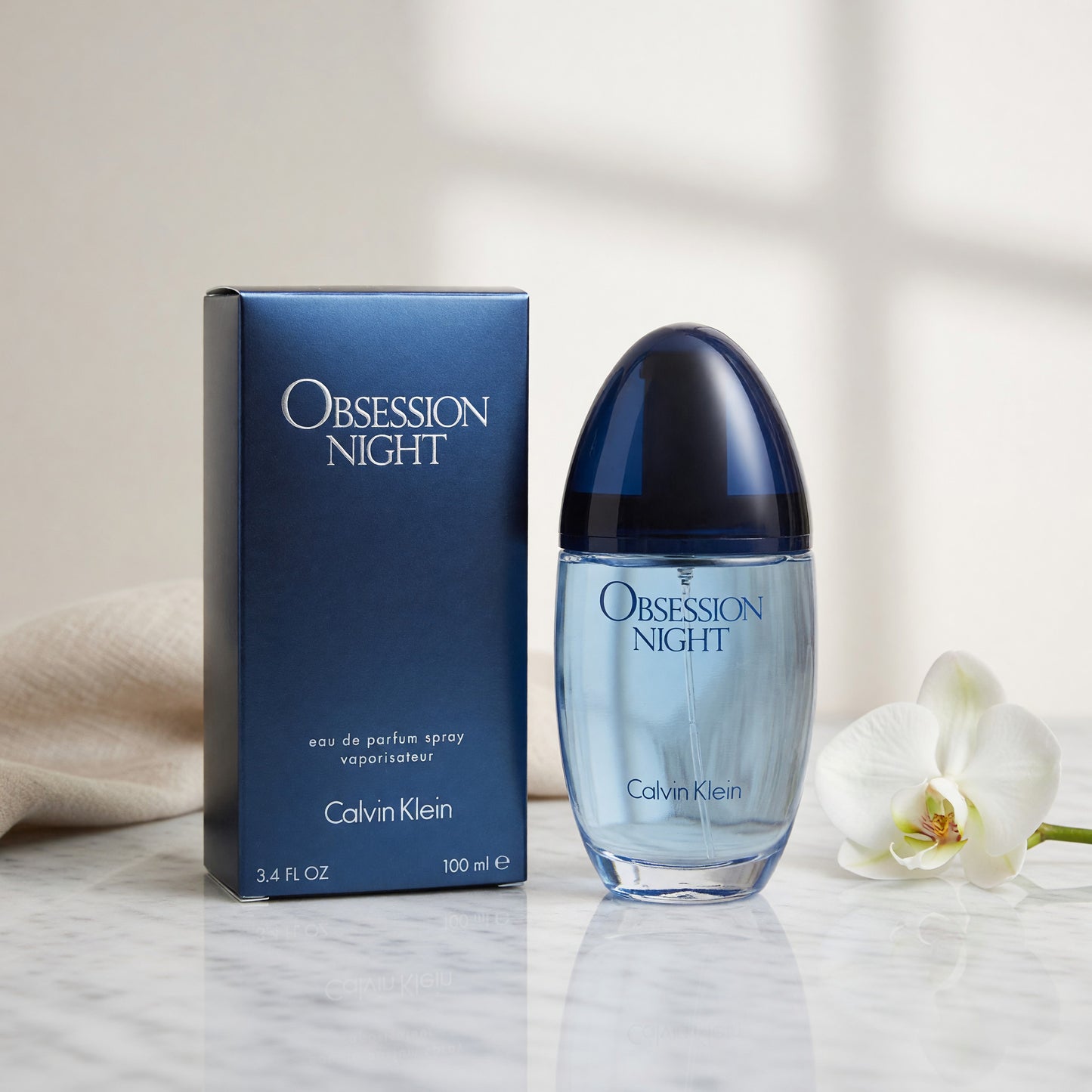 Obsession Night by Calvin Klein, 3.4 oz EDP Spray for Women