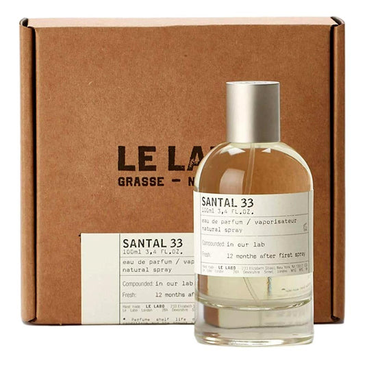 Santal 33 by Le Labo, 3.4 oz EDP Spray for Unisex
