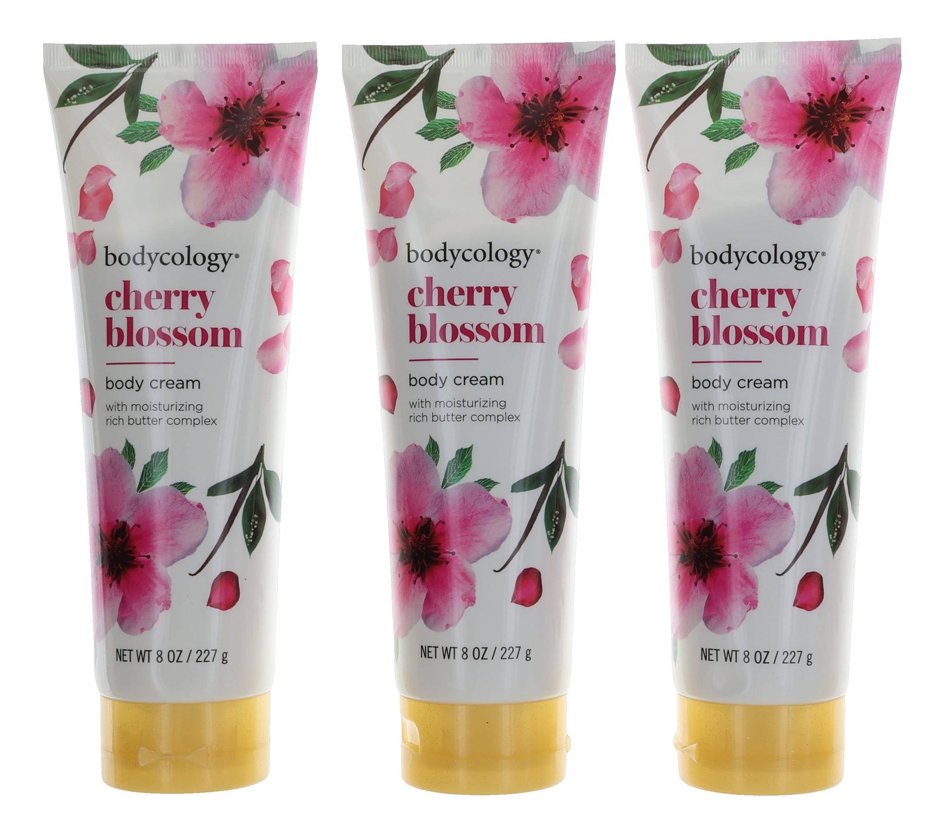 Cherry Blossom by Bodycology, 4 Pack 8oz Moisturizing Body Cream women