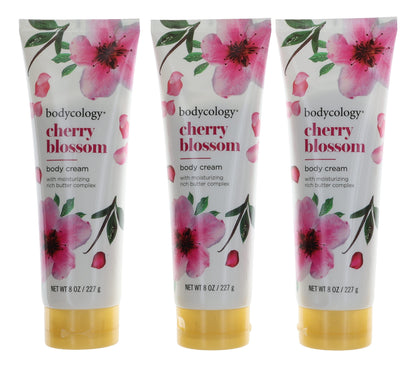 Cherry Blossom by Bodycology, 4 Pack 8oz Moisturizing Body Cream women