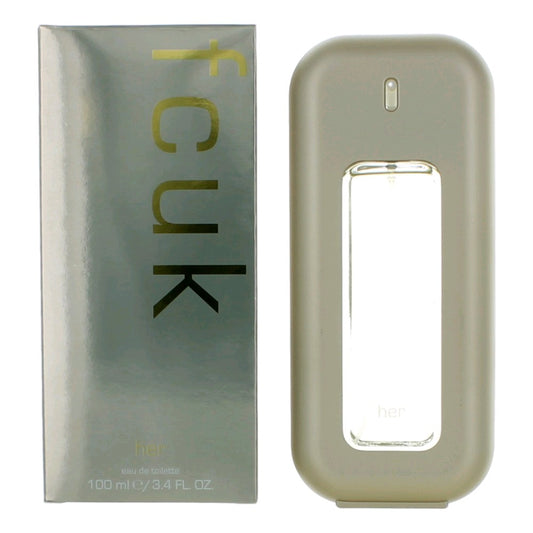 FCUK by French Connection, 3.4 oz EDT Spray for Women (F.C.U.K)
