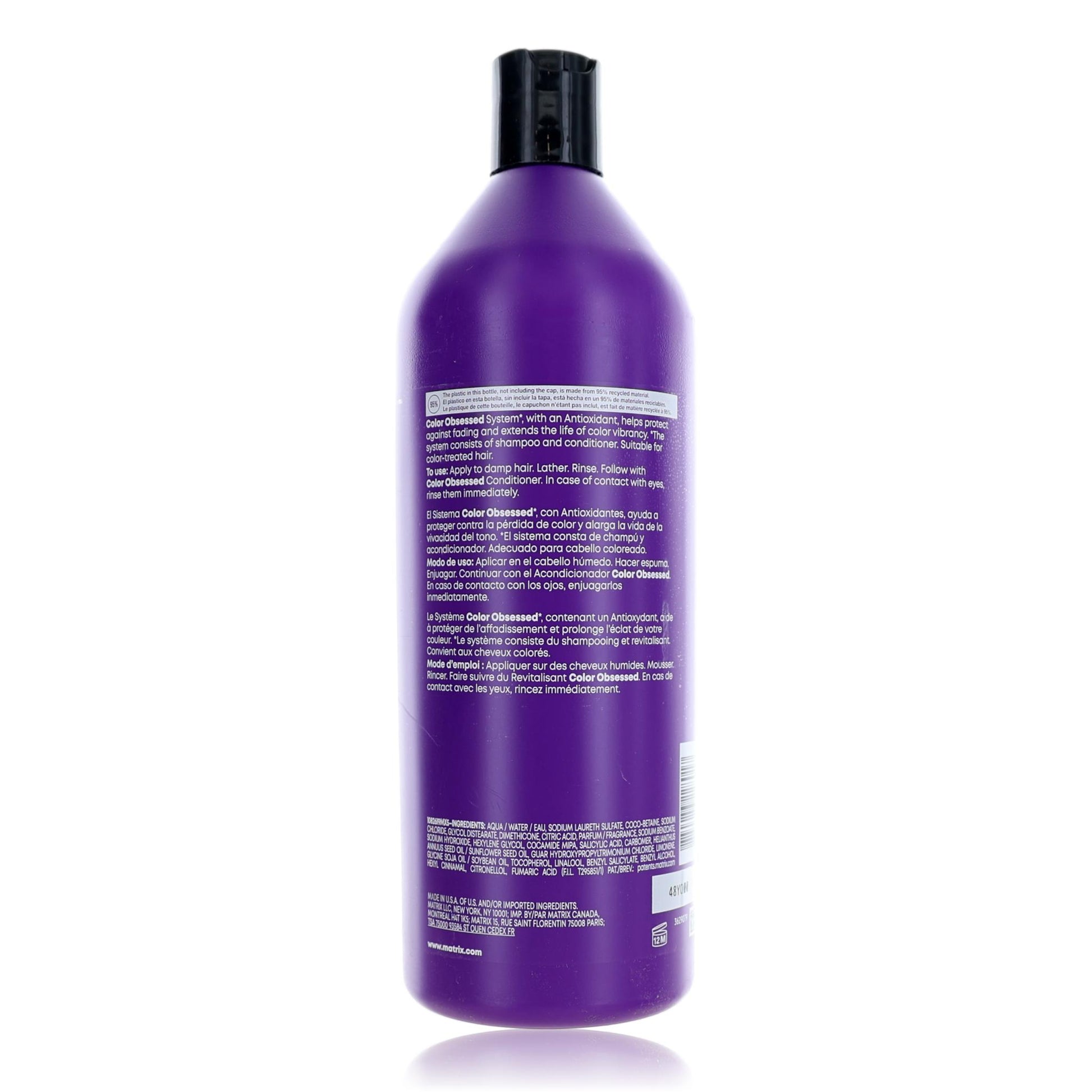 Color Obsessed by Matrix, 1 Liter Shampoo