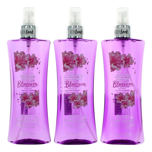 Japanese Cherry Blossom by Body Fantasies, 3 Pack 8oz Fragrance Body Spray women