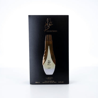 Gharam by Lattafa, 3.4 oz EDP Spray for Unisex