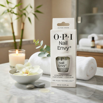  OPI Nail Envy by OPI, 0.5 oz Nail Strengthener - Alpine Snow  - Alpine Snow