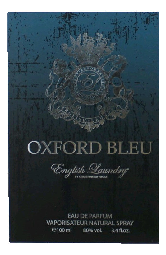 Oxford Bleu by English Laundry, 3.4 oz EDP Spray for Men