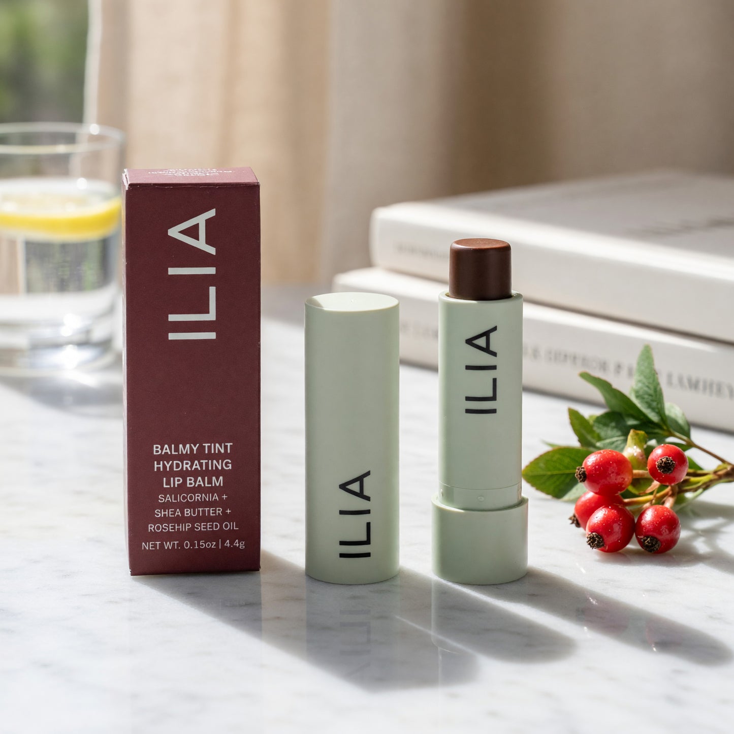 ILIA Balmy Tint Hydrating Lip Balm by ILIA, 0.15 oz Lip Balm - Faded - Faded