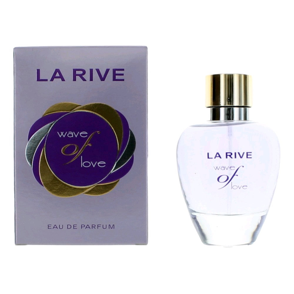 Wave Of Love by La Rive, 3.4 oz EDP Spray For Women