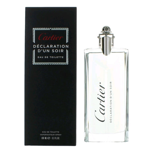 Declaration d'Un Soir by Cartier, 3.4 oz EDT Spray for Men