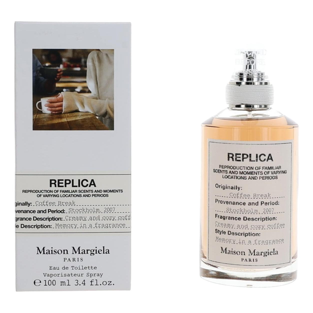 Replica Coffee Break by Maison Margiela, 3.4 oz EDT Spray for Unisex