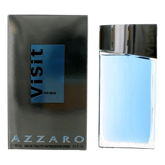 Visit by Azzaro, 3.4 oz EDT Spray for Men