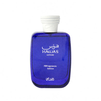 Hawas Sapphire by Rasasi, 3.4 oz EDP Spray for Unisex